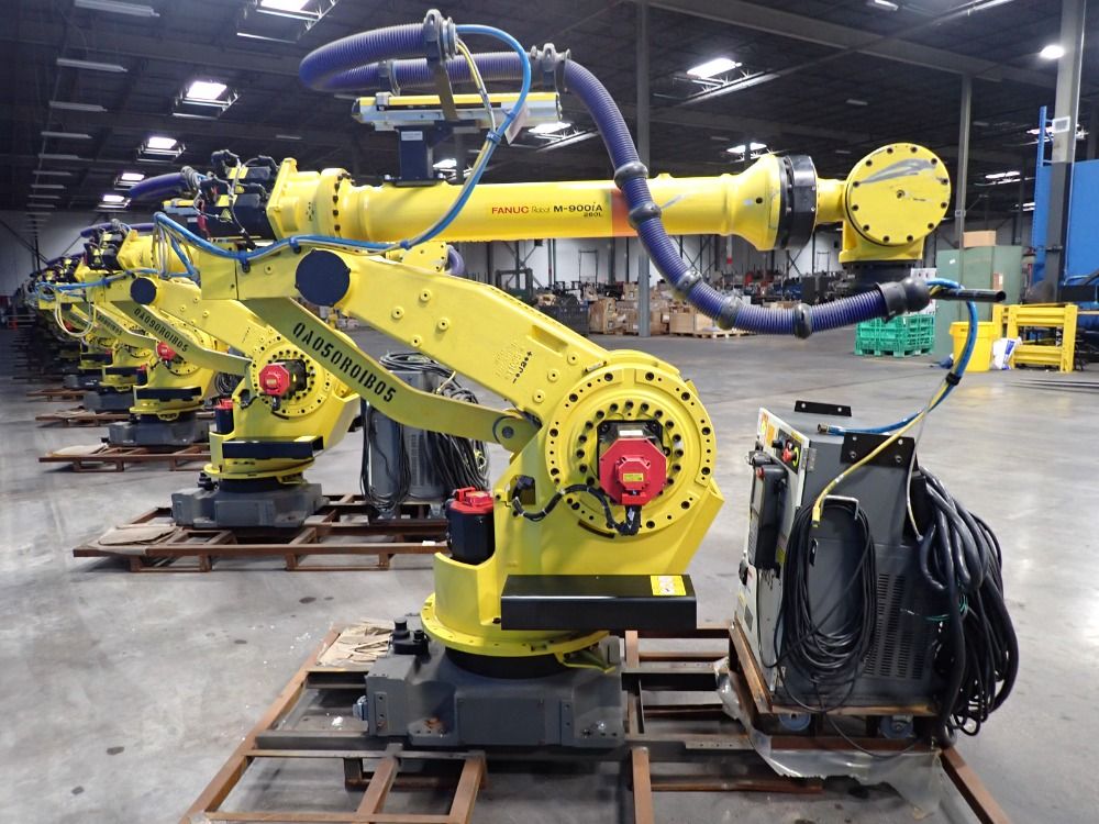 Used Fanuc 2017 Fanuc M 900ia 260l Robot HGR Industrial Surplus