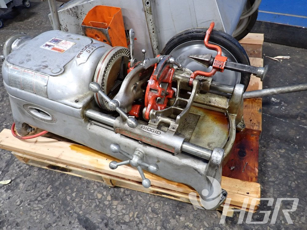 Used Ridgid Pipe Threader HGR Industrial Surplus