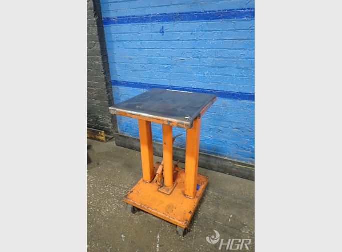 Used Wesco Hydraulic Lift Table Hgr Industrial Surplus