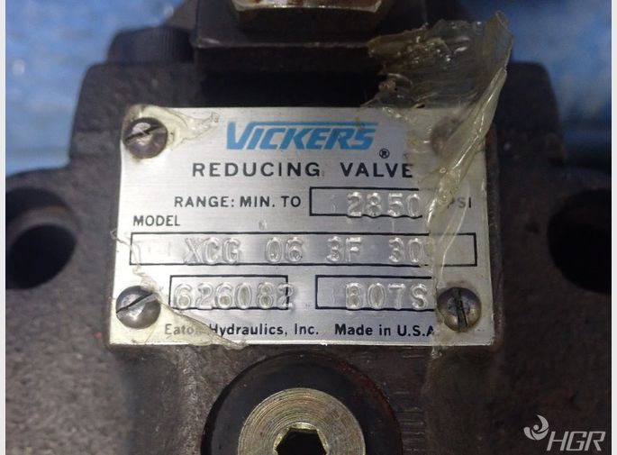 Used Vickers Hydraulic Valve HGR Industrial Surplus