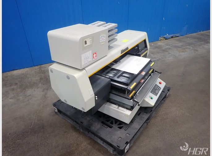 Used Mimaki Curing Flatbed Inkjet Printer Hgr Industrial Surplus