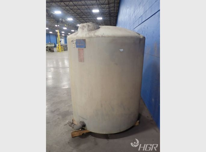 Used Ace Roto Mold Vertical Storage Tank HGR Industrial Surplus