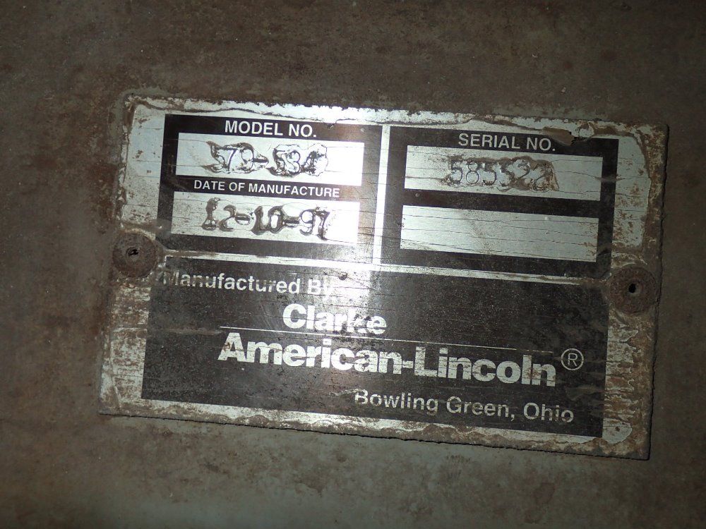 Clarke American Lincoln Electric Floor Sweeper
