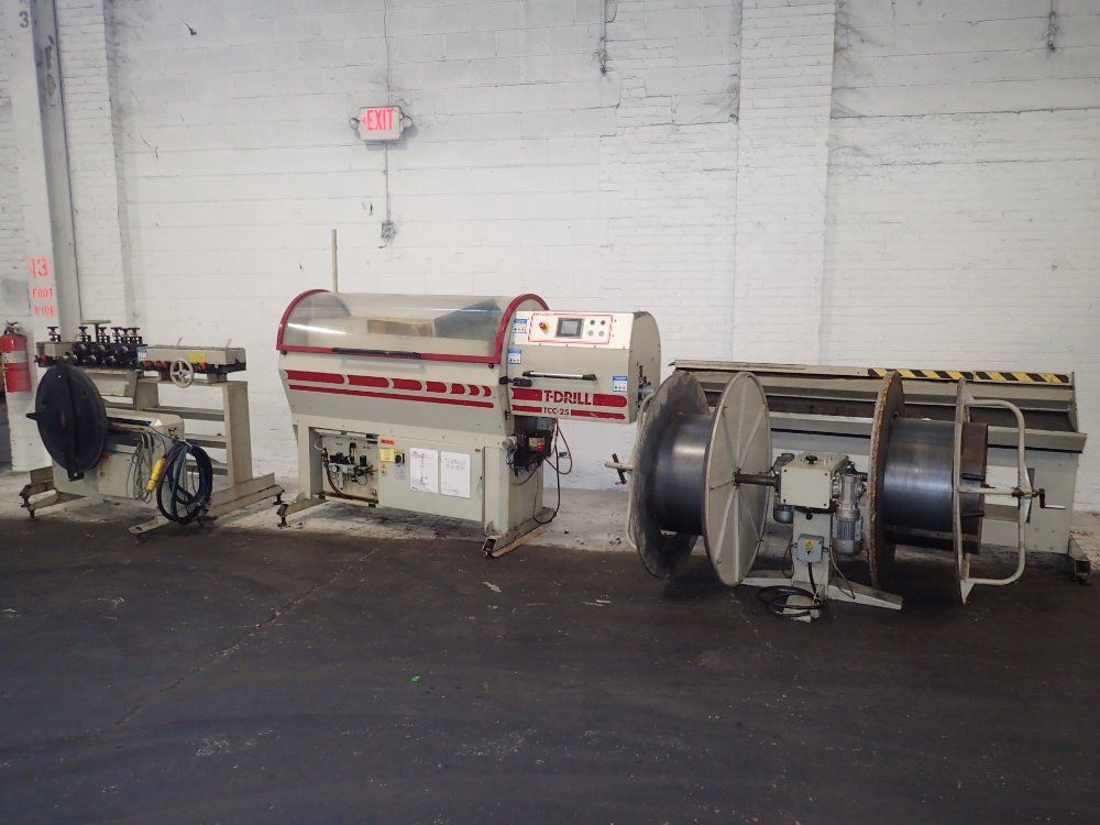 T-drill Tube Cut Off