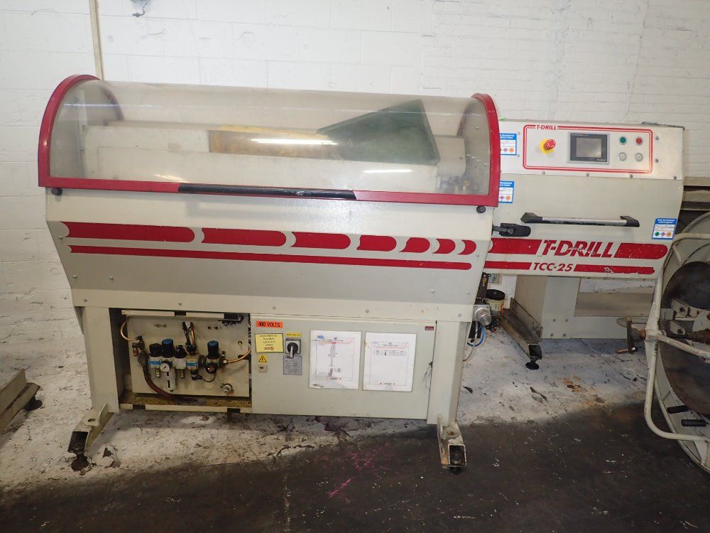 T-drill Tube Cut Off