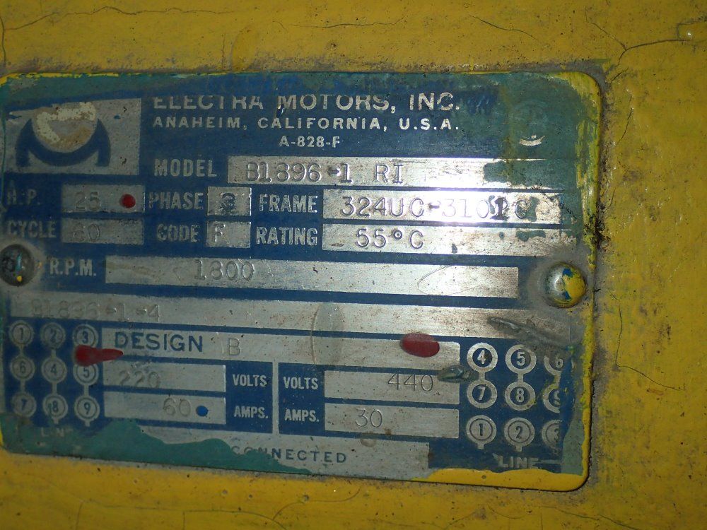 Cowles Dissolver 25 Hp Mixer - 520vhv