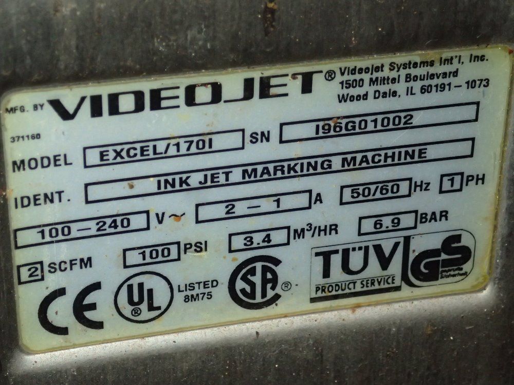 Video Jet Ink Jet Printer