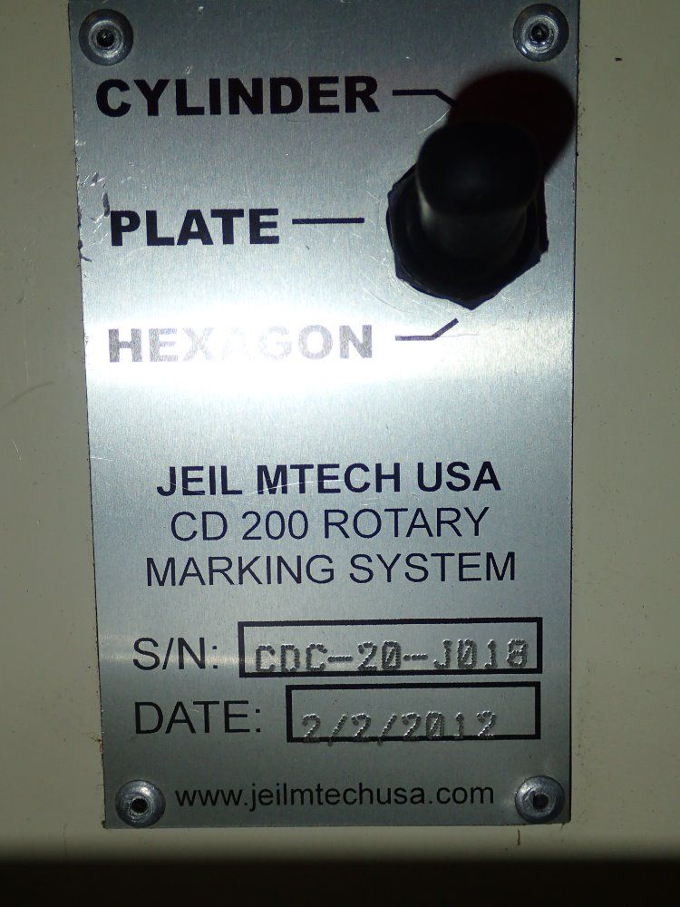 Millenium Signatures / Jeil Mtech Usa Rotary Marking System