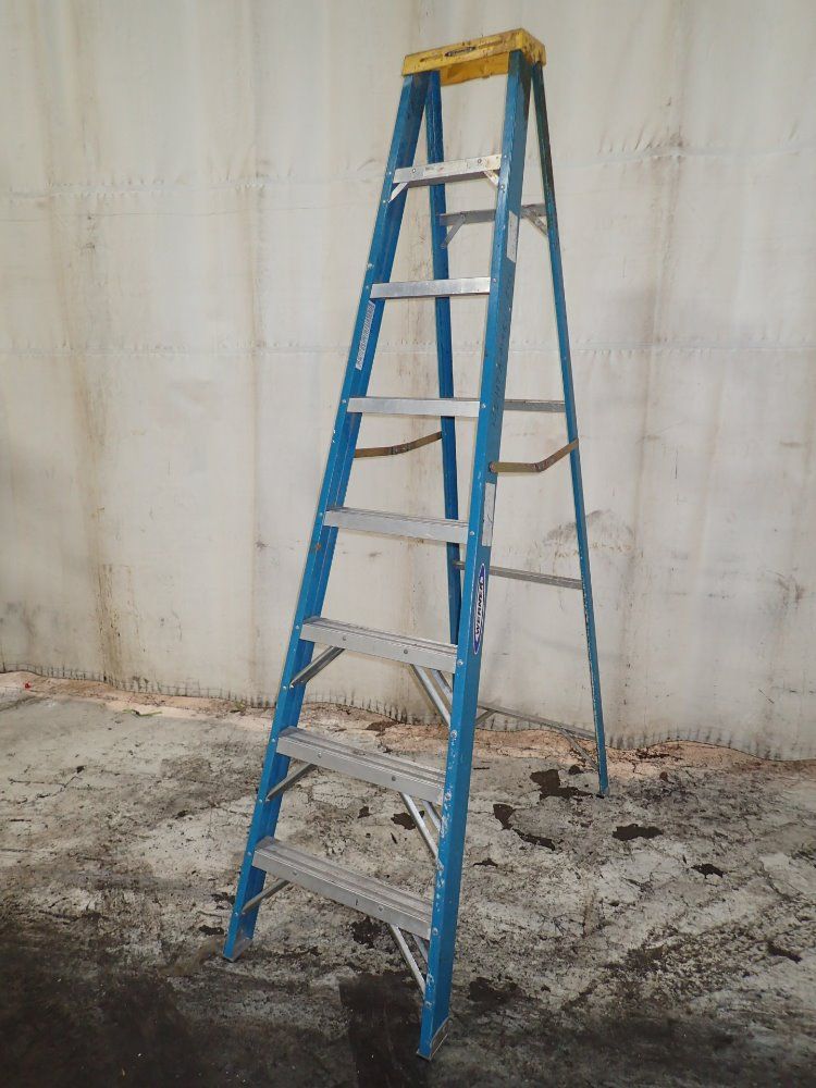 Werner Fiberglass A-frame Ladder