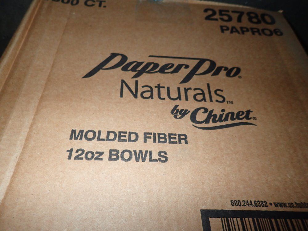 Chiner Molded Fiber Bowls