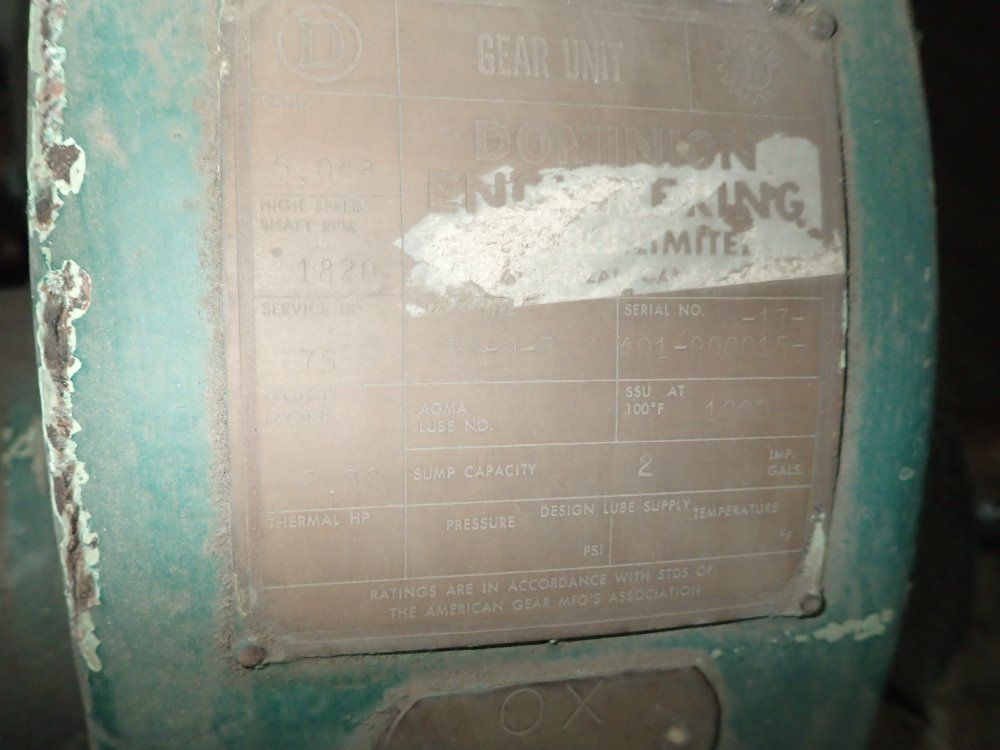 Dominon Gear Reducer