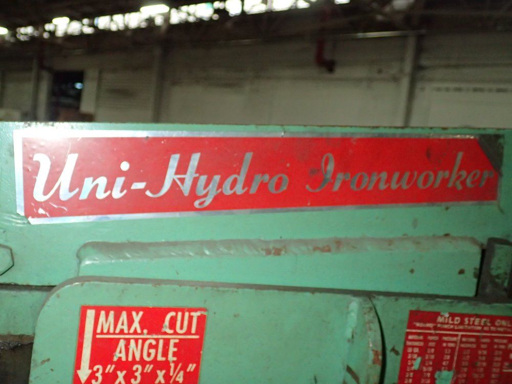 Uni - Hyrdo Iron Worker