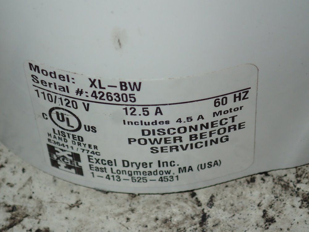 Excel Dryer Hand Dryer