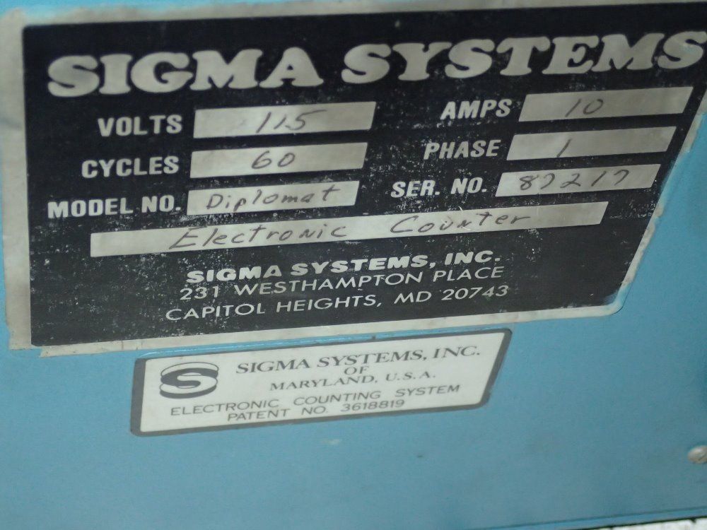 Duplomat / Sigma Systems Electronic Counter