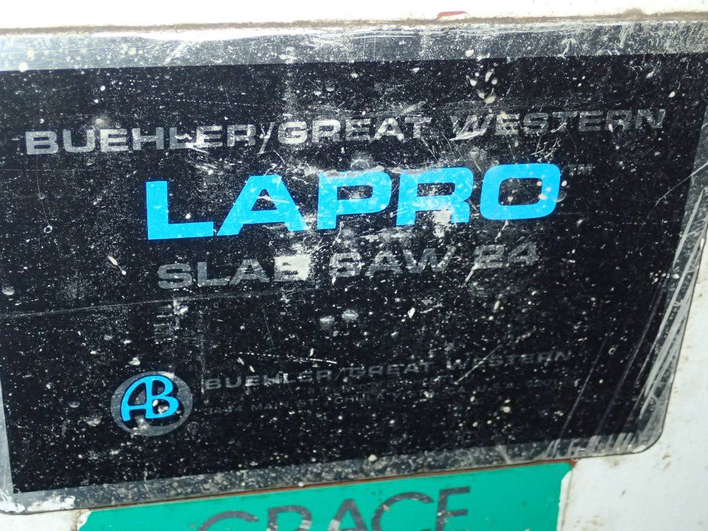 Buehler / Great Western Slab Saw