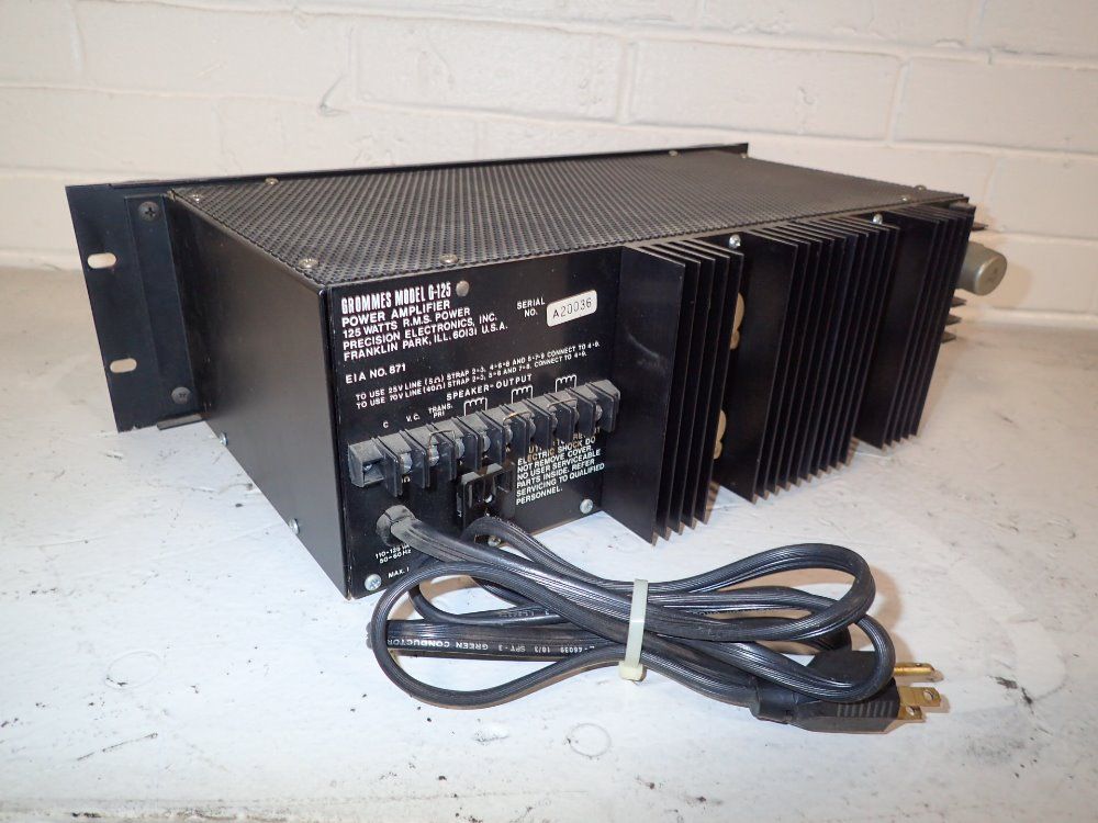 Grommes Precision Amplifier