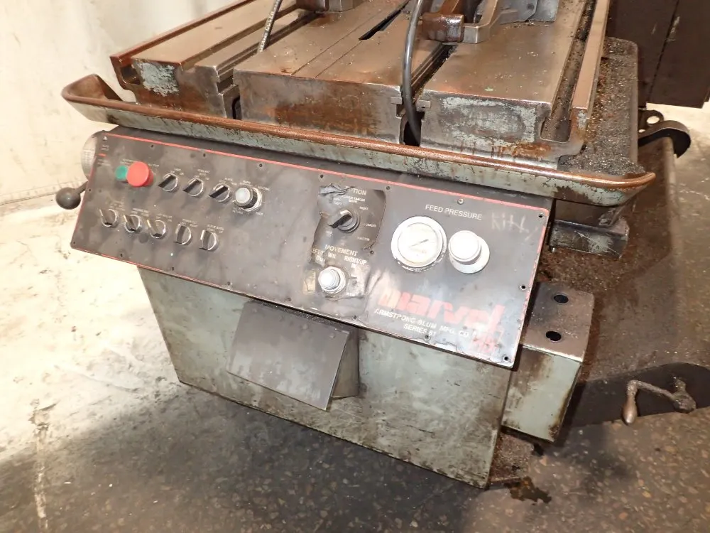 Marvel/armstrong-blum Mfg. Co. Vertical Bandsaw