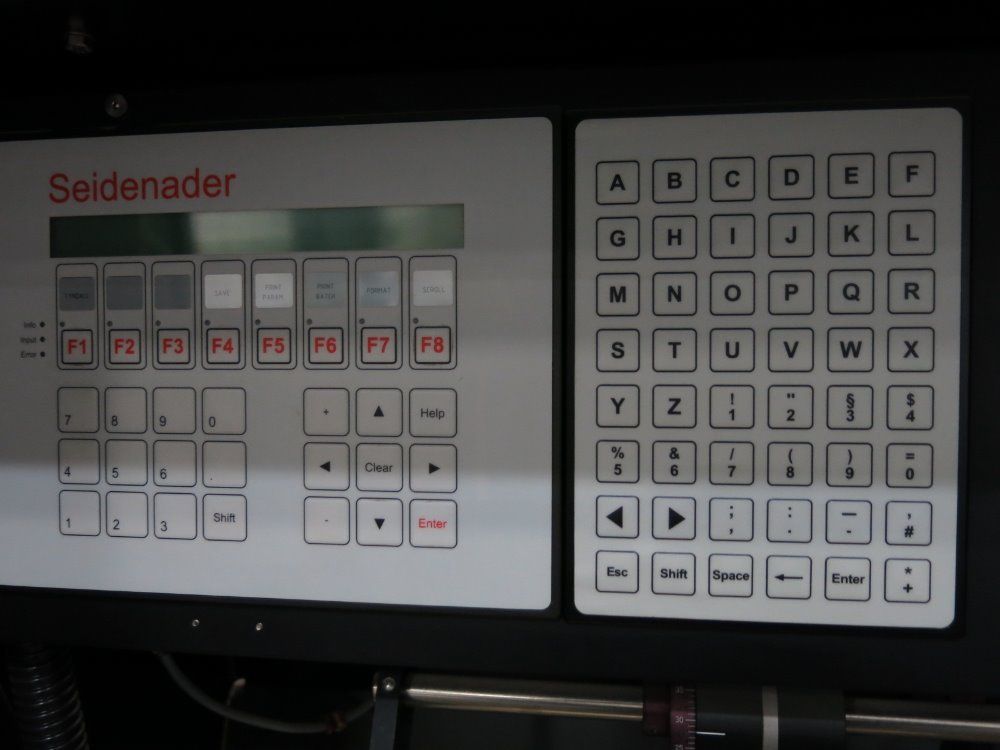 Seidenader Vial Inspection Machine