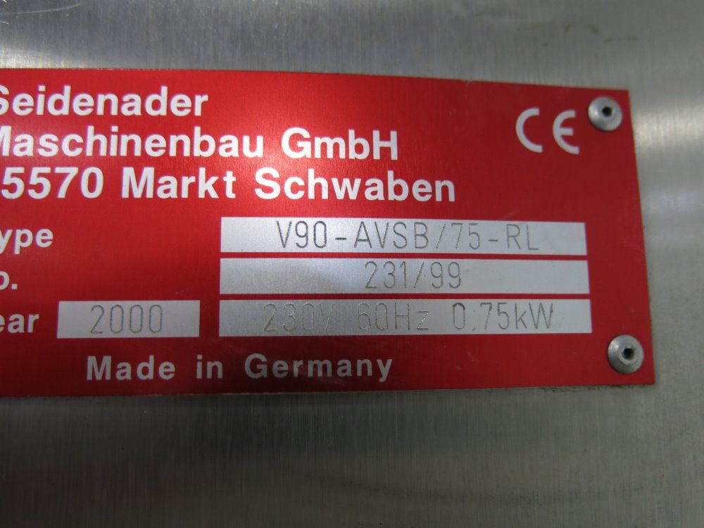 Seidenader Vial Inspection Machine