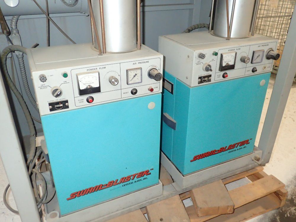 Crystal Mark Abrading Machine