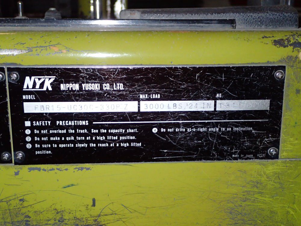 Mitsubishi/nippon Yusoki Electric Lift Truck