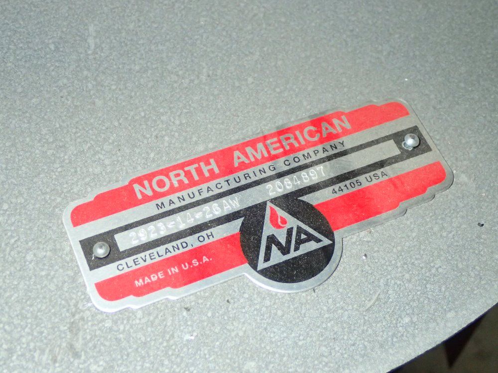 North American Mfg. Co. Filter