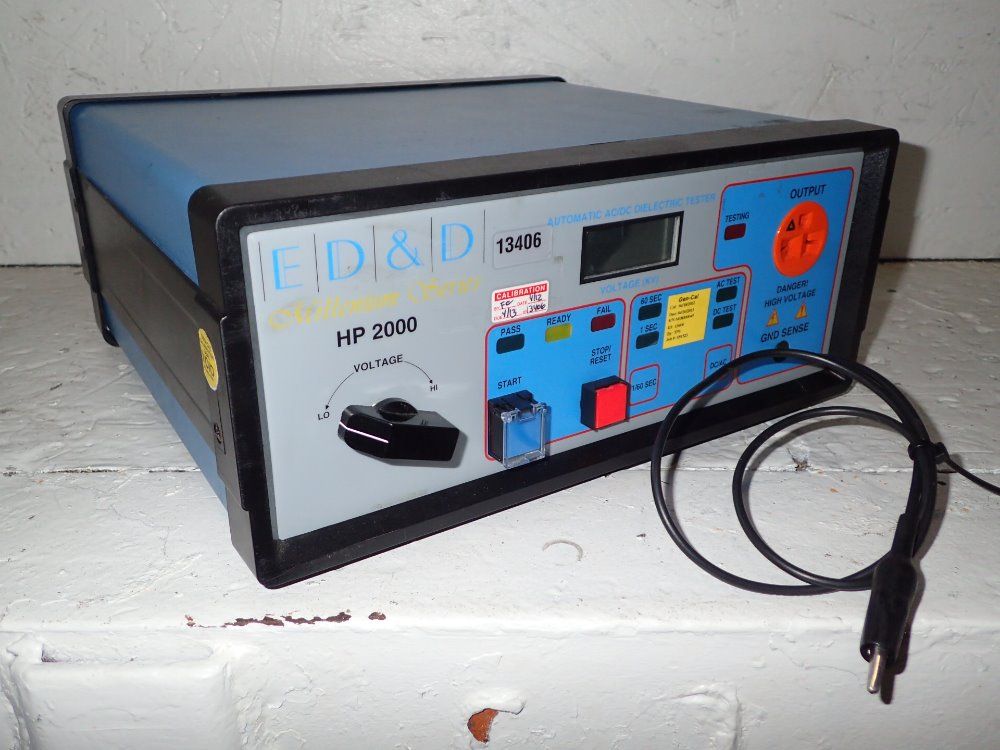 Ed&d Automatic Ac/dc Dielectric Tester