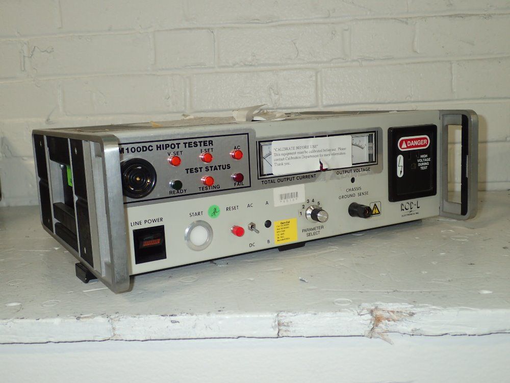 Rod-l Hipot Tester - M100dc