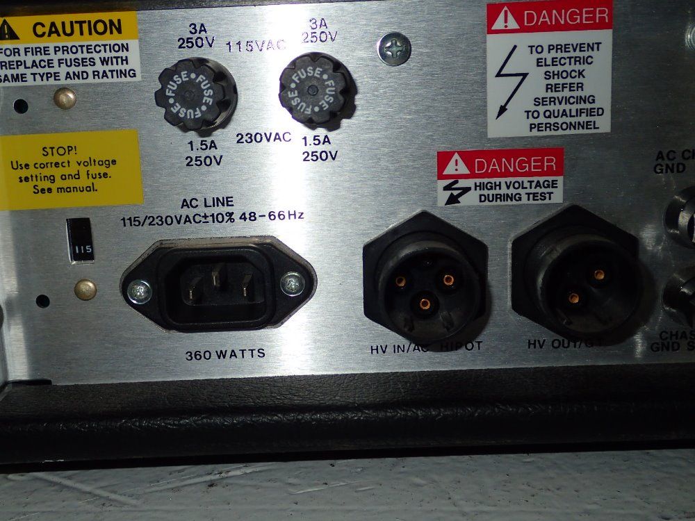 Rod-l Hipot Tester - M100dc