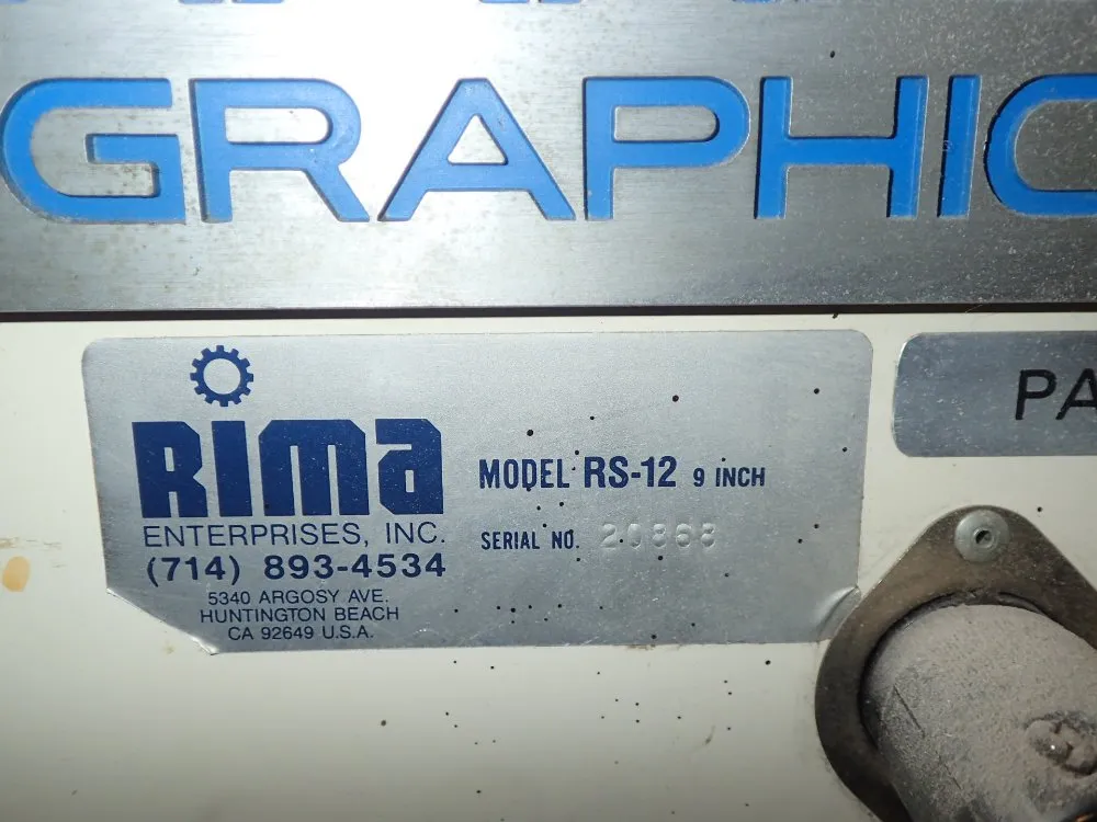 Harris Graphics/rima Stacker