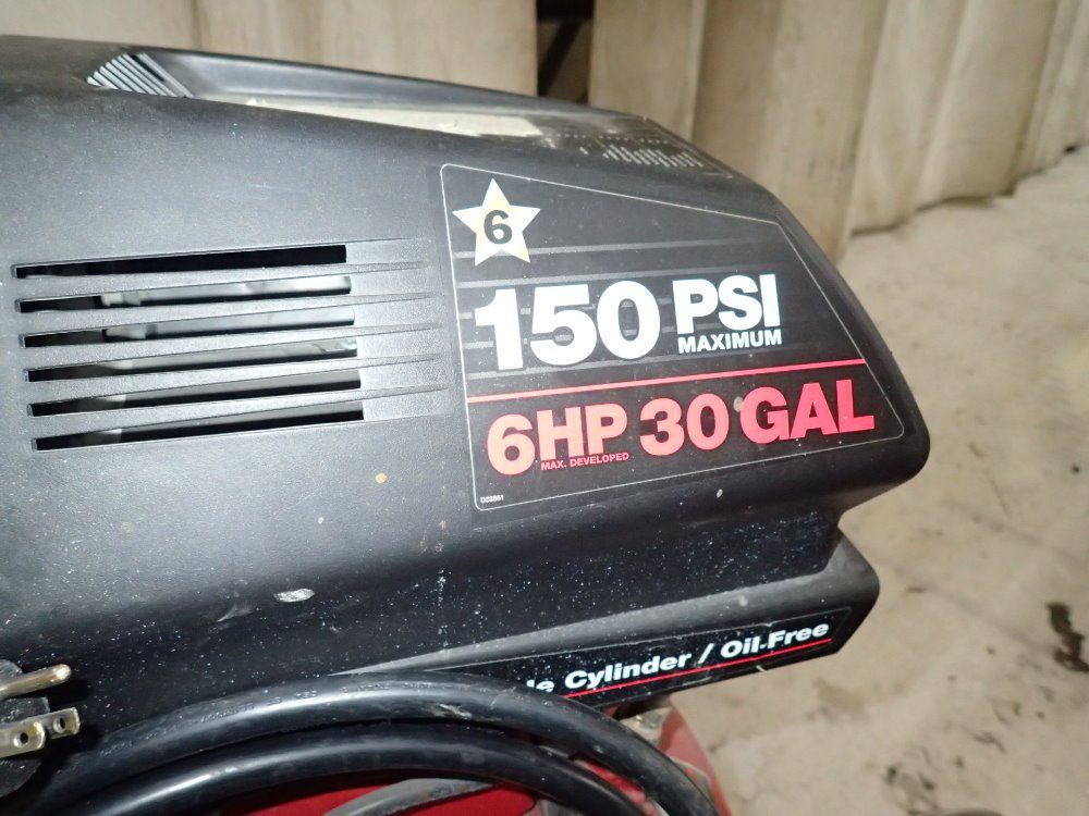 Sears / Craftsman 6hp Air Compressor - 919.167311