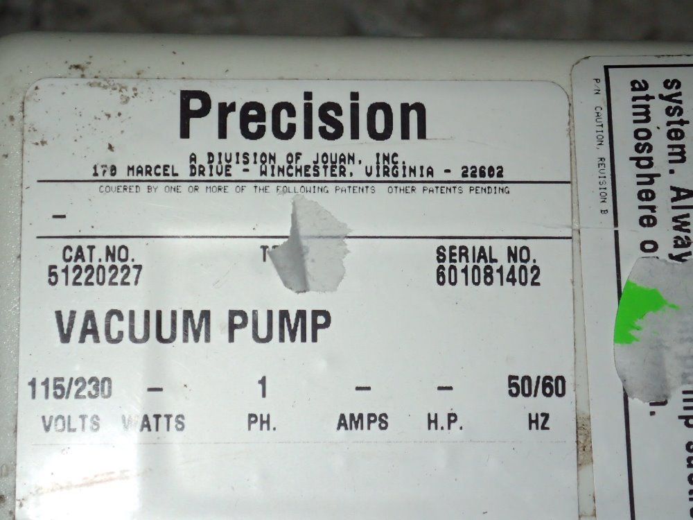 Precision Vacuum Pump