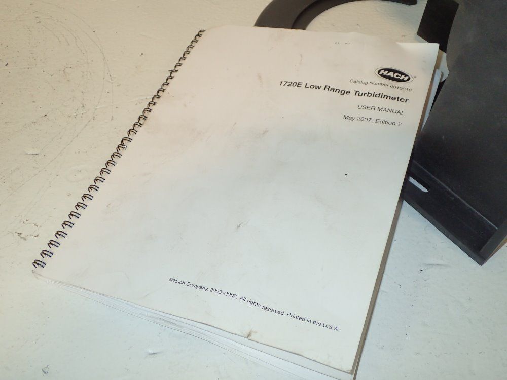 Hach Low Range Turbidimeter