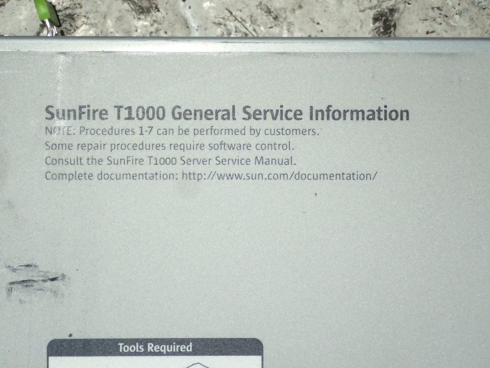 Sun Micro Systems Server