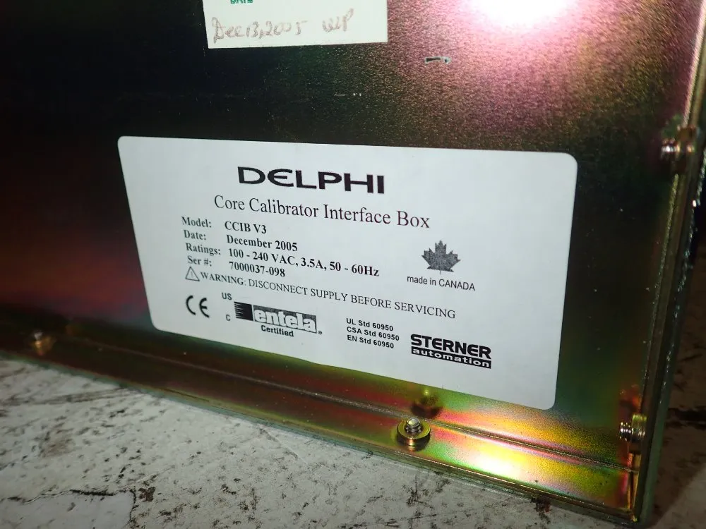 Delphi Core Calibrator Interface Box - Ccib V3
