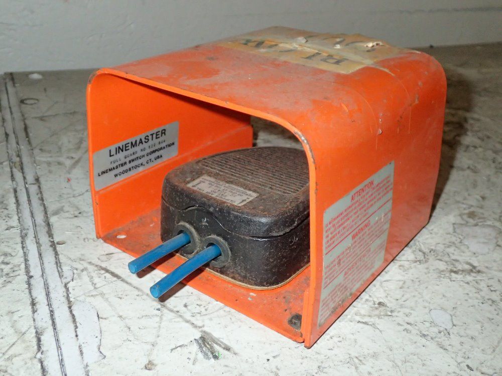 Linemaster Pneumatic Footswitch