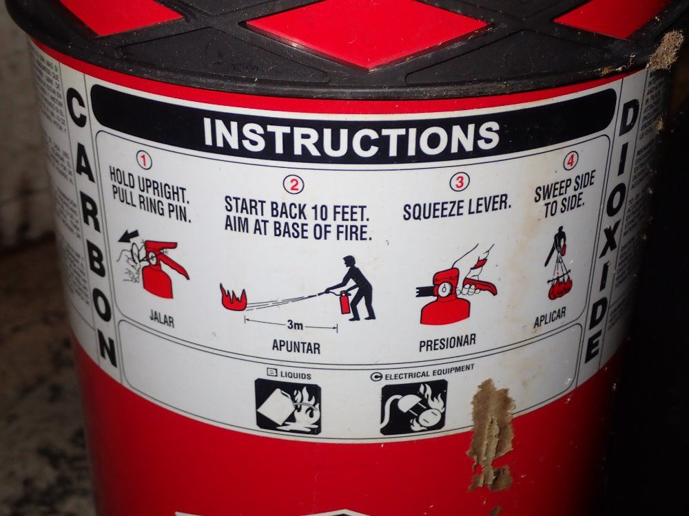 Amerex Co2 Fire Extinguisher