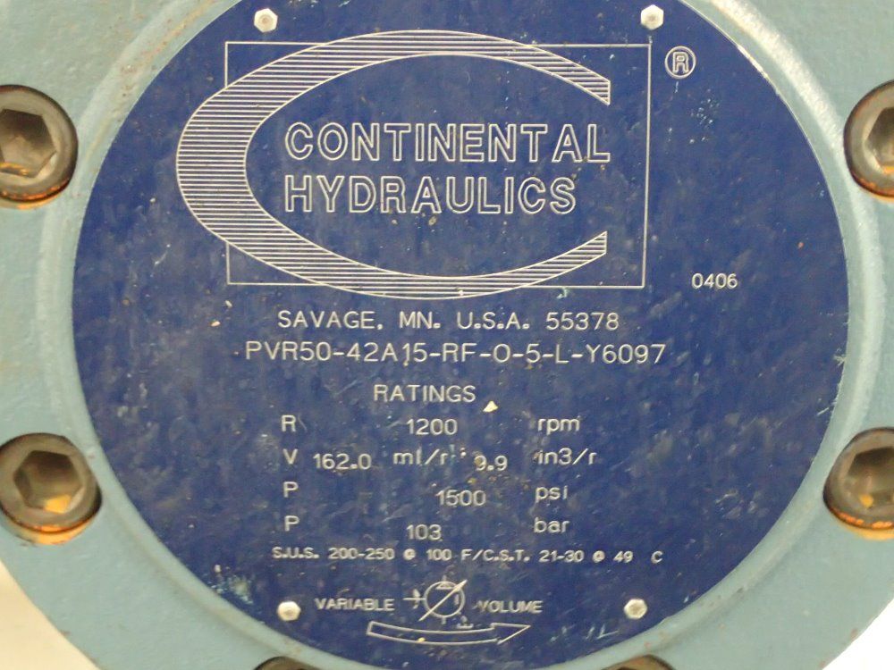 Norco/parker/continental Hydraulics Hydraulic Unit