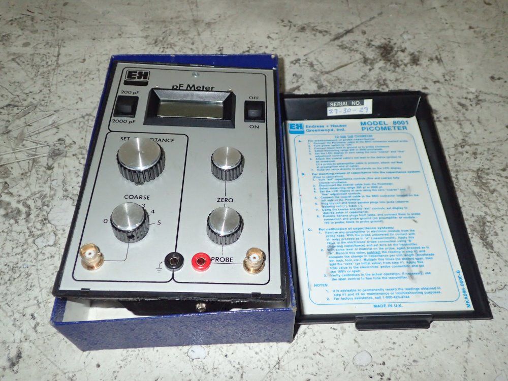 Endress Hauser Picometer