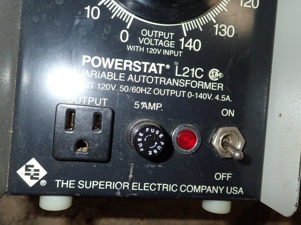 Power Stat 140v Autotransformer - L21c