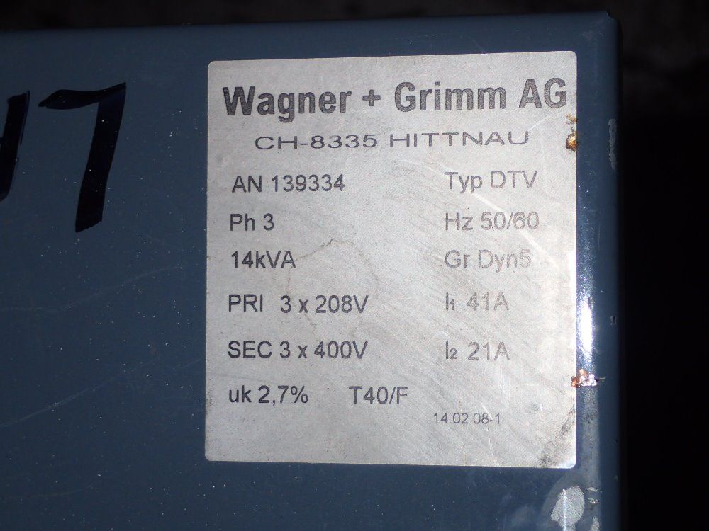 Wagner & Grimm Transformer