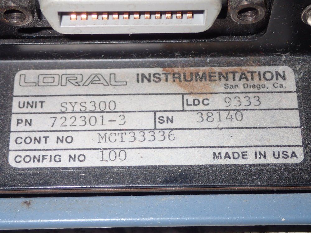 Loral Instrumentation Power Supply