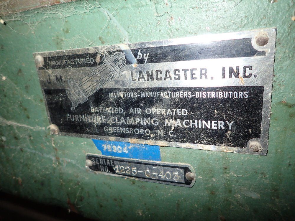 J.m. Lancaster Pneumatic Furniture Clamp