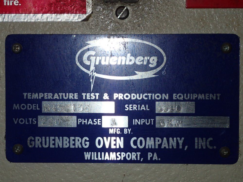 Gruenberg Oven