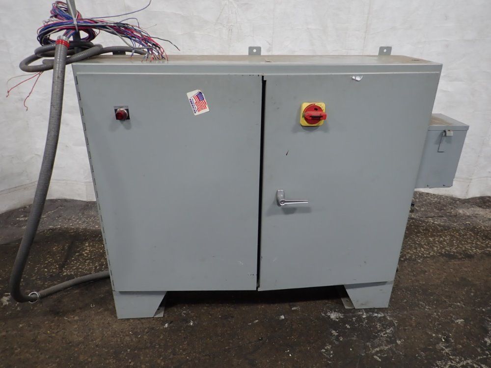 Omron / Hoffman Enclosure W/ Plc & Electrical Components