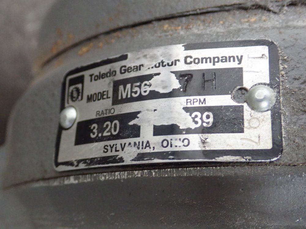 Toledo / Baldor Gear Drive