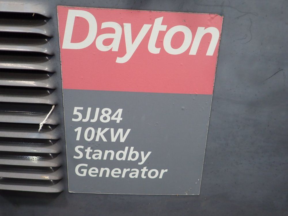 Dayton 10kw Standby Generator