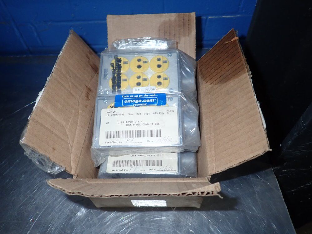 Omega Jack Panel Conduit Boxes