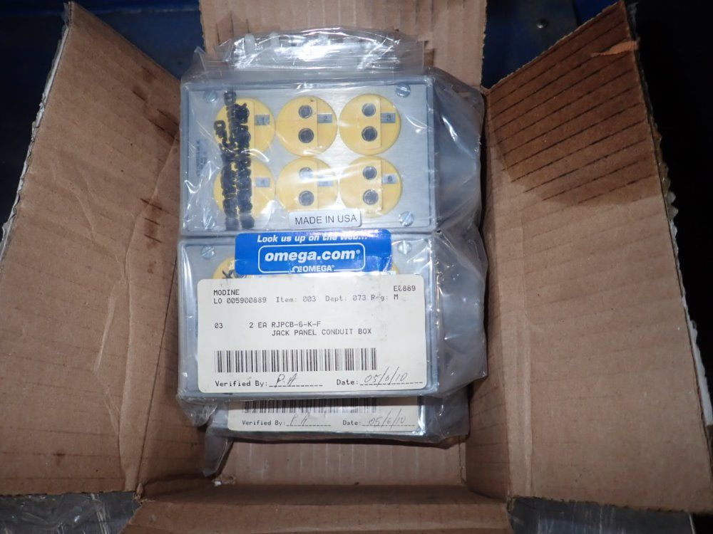 Omega Jack Panel Conduit Boxes