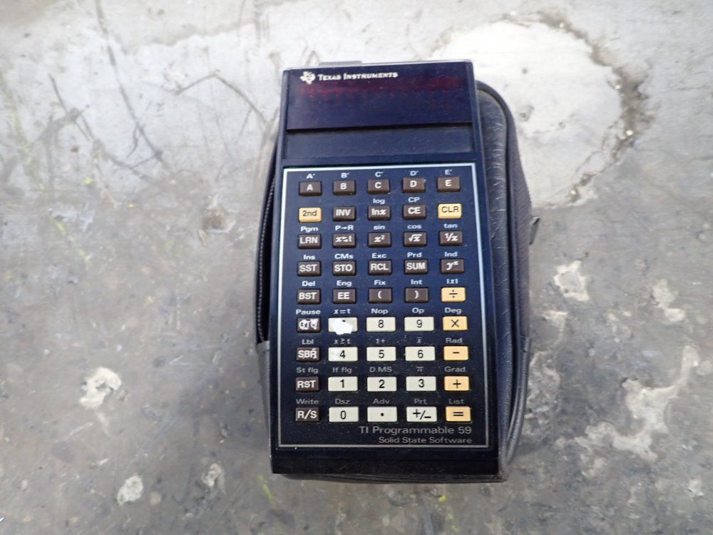 Texas Instruments Programmable Calculater